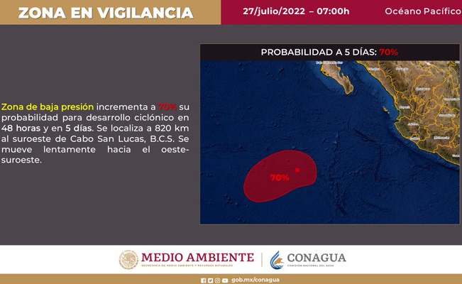 ¡Carga la sombrilla!: más lluvias para la república mexicana
