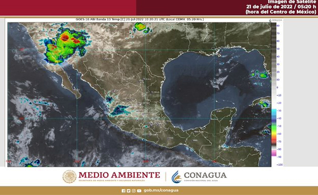 ¡Onda tropical 14 y 15 junto al monzón mexicano traerán más lluvias al país!