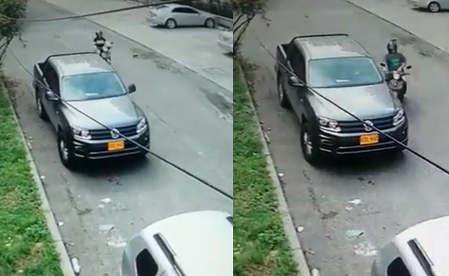 VIDEO. Hombre mata a sujeto que intentó asaltarlo en Colombia