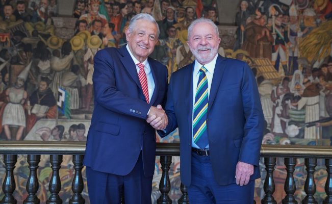 AMLO felicita a Lula da Silva tras resultados de primera vuelta electoral en Brasil