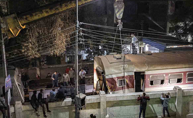 Accidente de tren deja al menos 2 muertos y 16 heridos en Egipto