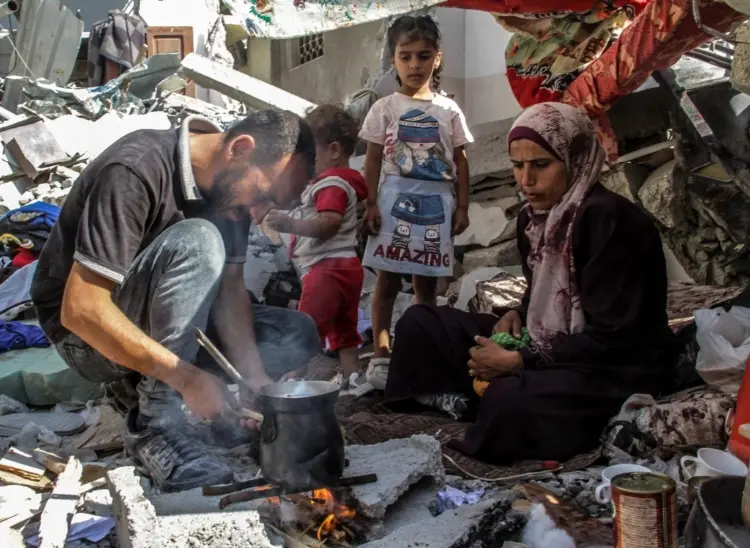 Un millón de palestinos van a sufrir hambruna en julio