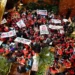 Pro-palestinos protestan en el lobby de la Trump Tower; piden liberar a Mahmoud Khalil