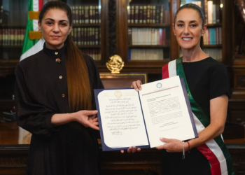 Embajadores presentan cartas credenciales a la presidenta Sheinbaum