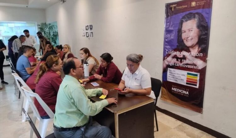 Realiza Salud tamizaje cardiovascular para fortalecer aplicación «Emergencias en Salud»