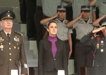 Claudia Sheinbaum encabeza el sexto aniversario de la Guardia Nacional