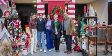 Comparte María de Villarreal el bazar “Un DIFciembre para recordar” junto a familias y emprendedores